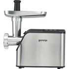 Мясорубка Gorenje MG2202XE, 2200 Вт, 1 насадка, реверс, сталь с чёрным - фото 51470597 Мясорубка Gorenje MG2202XE, 2200 Вт, 1 насадка, реверс, сталь с чёрным - фото 51470597