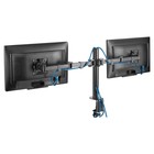 Кронштейн для монитора Hama FM 2 Arms 118494, до 15 кг, 13-35", настольный, поворот наклон, чёрный - фото 51507990 Кронштейн для монитора Hama FM 2 Arms 118494, до 15 кг, 13-35", настольный, поворот наклон, чёрный - фото 51507990