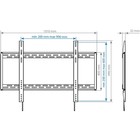 Кронштейн для телевизора Arm Media PT-100, до 80 кг, 55-100", настенный, фиксированный, чёрный - фото 51434928 Кронштейн для телевизора Arm Media PT-100, до 80 кг, 55-100", настенный, фиксированный, чёрный - фото 51434928