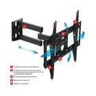 Кронштейн для телевизора Arm Media PT-15, до 35 кг, 32-55", настенный, поворот и наклон, чёрный - фото 51434932 Кронштейн для телевизора Arm Media PT-15, до 35 кг, 32-55", настенный, поворот и наклон, чёрный - фото 51434932