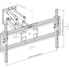 Кронштейн для телевизора Arm Media PT-16, до 40 кг, 22-65", настенный, поворот и наклон, чёрный - фото 51434935 Кронштейн для телевизора Arm Media PT-16, до 40 кг, 22-65", настенный, поворот и наклон, чёрный - фото 51434935