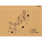 Кронштейн для телевизора Hama R1 118153, до 15 кг, 10-27", настенный, поворот и наклон, чёрный - фото 51588128 Кронштейн для телевизора Hama R1 118153, до 15 кг, 10-27", настенный, поворот и наклон, чёрный - фото 51588128