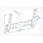 Кронштейн для телевизора Holder LCD-T6609-B, до 45 кг, 42-65", настенный, наклон, чёрный - фото 51435076 Кронштейн для телевизора Holder LCD-T6609-B, до 45 кг, 42-65", настенный, наклон, чёрный - фото 51435076