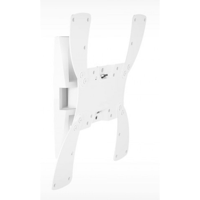 Кронштейн для телевизора Holder LCDS-5019, до 30 кг, 22-42", настенный, поворот и наклон, белый - Фото 1