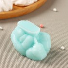 Силиконовый молд «Лапочка зайка», 6×4,1×3,6 см, цвет бирюзовый - Фото 2