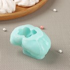 Силиконовый молд «Лапочка зайка», 6×4,1×3,6 см, цвет бирюзовый - Фото 3