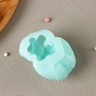 Силиконовый молд «Лапочка зайка», 6×4,1×3,6 см, цвет бирюзовый - Фото 4