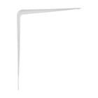 Кронштейн, 250?200?0.9 мм, металл, белый, 1 шт. (комплект 2 шт) - фото 23242383