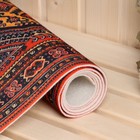 Лежак для бани с принтом "Ретро 3" 150х50 см - фото 26982177