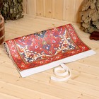 Лежак для бани с принтом "Ретро 1" 150х50 см - фото 24316462