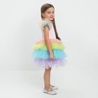Платье нарядное для девочки KAFTAN «Радуга», рост 98-104 см - фото 23549033