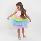 Платье нарядное для девочки KAFTAN «Радуга», рост 134-140 см - фото 64552422