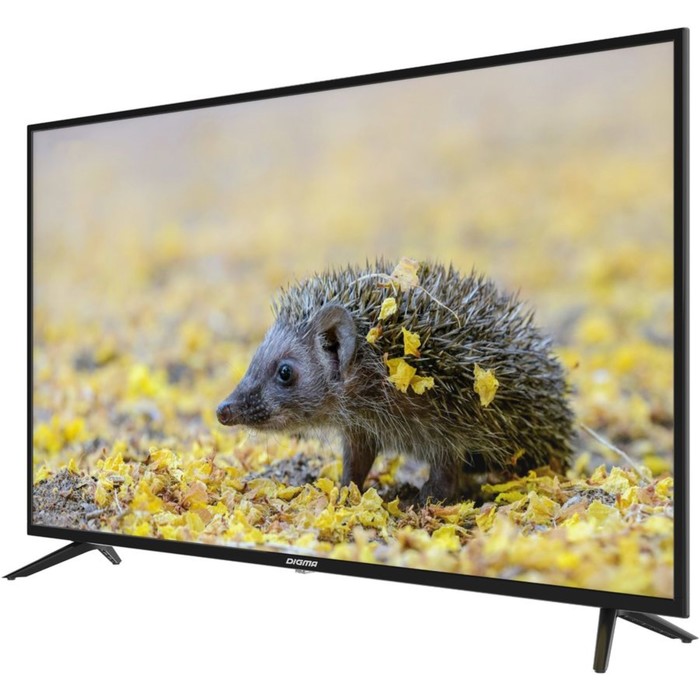 Телевизор Digma DM-LED43UBB35, 43", 3840x2160, DVB-T/T2/C/S2,HDMI 3, USB 2, Smart TV, чёрный - фото 51324547