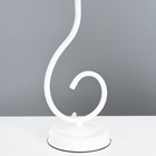 Лампа настольная RISALUX «Буржуа», 1×15 Вт, Е14, 16×16×40 см, бело-жёлтая - Фото 5