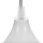 Светильник BayerLux Купол-2 1х40Вт Е14 белый  35х35х84см 9399783 Светильник BayerLux Купол-2 1х40Вт Е14 белый  35х35х84см 9399783