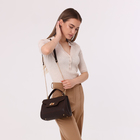 Сумка-мессенджер L-Craft на клапане, цвет коричневый - фото 24566595