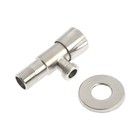 Кран шаровой OTMO Ad=1006, 1/2"x1/2", для бытовых приборов, угловой - Фото 3