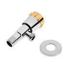 Кран шаровой OTMO AD2034, 1/2"x1/2", для бытовых приборов, угловой - Фото 3