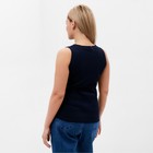 Майка женская, цвет тёмно-синий, размер 44 (M) 9438364