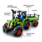 Конструктор Техно «Сельхоз трактор», 2 варианта сборки, 346 деталей - фото 3233576
