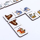 Игра настольная домино «Зоопарк» - Фото 6