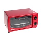 Мини-печь Sakura SA-7018R, 1000 Вт, 10 л, 100-250°С, таймер, красная - фото 9415819