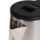 Чайник электрический Sakura SA-2167BK, металл, 1.8 л, 1800 Вт, серо-чёрный - Фото 4