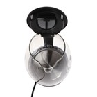 Чайник электрический Sakura SA-2715BK, стекло, 1.7 л, 2200 Вт, чёрный - фото 51337988 Чайник электрический Sakura SA-2715BK, стекло, 1.7 л, 2200 Вт, чёрный - фото 51337988