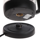 Чайник электрический Sakura SA-2715BK, стекло, 1.7 л, 2200 Вт, чёрный - фото 51337990 Чайник электрический Sakura SA-2715BK, стекло, 1.7 л, 2200 Вт, чёрный - фото 51337990