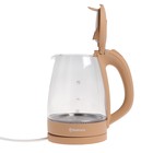Чайник электрический Sakura SA-2733BG, стекло, 1.7 л, 2200 Вт, бежевый - фото 51343120 Чайник электрический Sakura SA-2733BG, стекло, 1.7 л, 2200 Вт, бежевый - фото 51343120