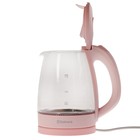 Чайник электрический Sakura SA-2733BG, стекло, 1.7 л, 2200 Вт, розовый - фото 51343129 Чайник электрический Sakura SA-2733BG, стекло, 1.7 л, 2200 Вт, розовый - фото 51343129