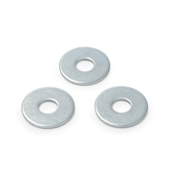 Шайба ТУНДРА, кузовная, увеличенная, DIN 9021, оцинкованная, М10, 1 кг - Фото 1