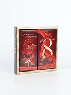 Подарочный набор «8 марта», чай (50 г), молочный шоколад (70 г) - Фото 1