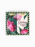 Подарочный набор «Счастье начинается с тебя»: чай чёрный с лесными ягодами 50 г, молочный шоколад 70 г - Фото 2