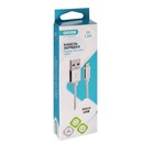 Кабель OXION DCC258, microUSB - USB, зарядка + передача данных, 1.3 м, оплетка, белый - Фото 4