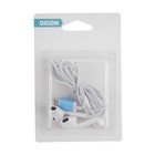 Наушники OXION OX-HS026, вкладыши, микрофон, разъём Type-C, белые 9443660 - фото 16285577