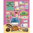 Книга увлекательных занятий для девочек с наклейками - Фото 6