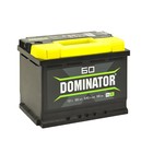 Аккумулятор Dominator 60 А/ч, 600 А, 242х175х190, обратная полярность - фото 301846552