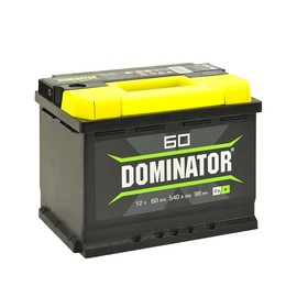 Аккумулятор Dominator 60 А/ч, 600 А, обратная полярность, 242х175х190 мм 107008s 9457498