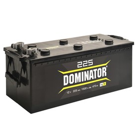 Аккумулятор Dominator 225 А/ч, 1500 А, обратная полярность, 518х274х237 мм 149799s