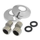 Смеситель для ванны ZEIN Z2078CR, на штангу, душевой набор, картридж 35 мм, латунь, хром - Фото 10