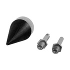 Насадка-дровокол для дрели/перфоратора ТУНДРА, 95×45 мм, шестигранный хвостовик/SDS-plus - Фото 3