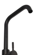 Смеситель для кухни ZEIN Z2506, высокий излив, картридж керамика 40 мм, нержав сталь, черный   91557 - фото 806030709