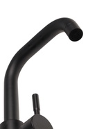 Смеситель для раковины ZEIN Z2508, короткий излив, картридж 40 мм, нержавеющая сталь, черный - Фото 4