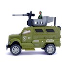 УЦЕНКА (нет солдатика) Машина инерционная «Тигр», световые и звуковые эффекты 9460834