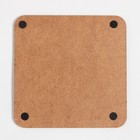 Набор кухонный «Доляна» Camelia: прихватка, подставка под горячее - Фото 3