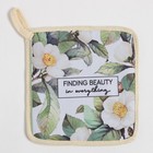 Набор кухонный «Доляна» Camelia: прихватка, подставка под горячее - Фото 4