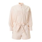 Костюм женский (блузка, шорты) MINAKU: Enjoy цвет молочный, размер 44 - Фото 8