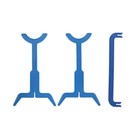 Подставка под зимнюю удочку, цвет синий (комплект 5 шт) - фото 22956478