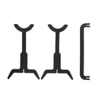 Подставка под зимнюю удочку, цвет черный (комплект 5 шт) - фото 22956480